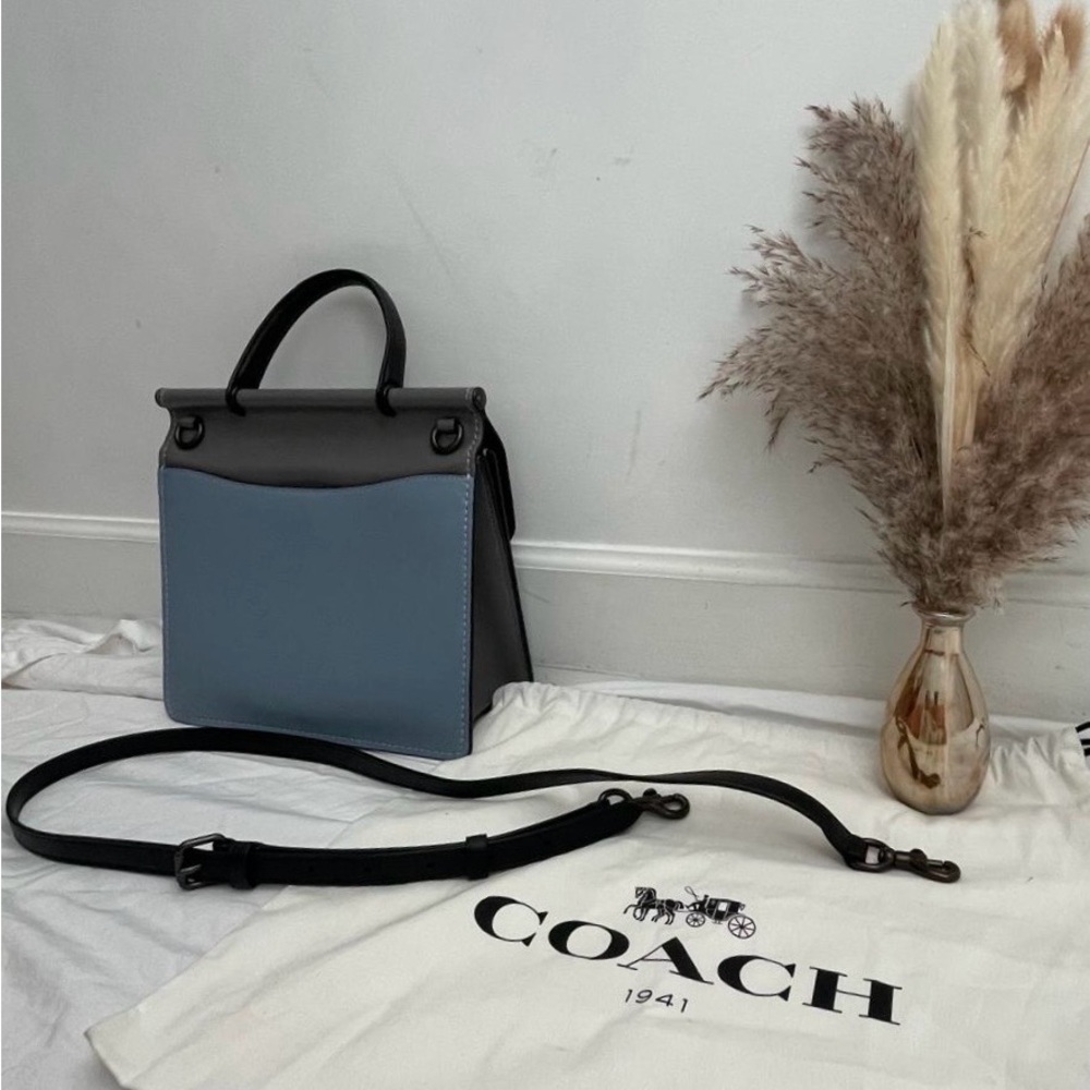 Coach 1941 Willis Top Handle In Color-Block - image 4